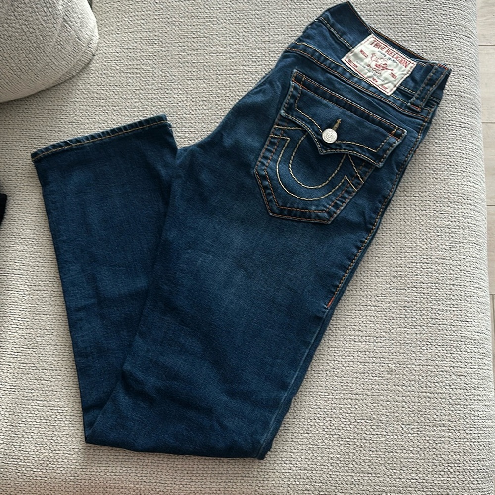 True Religion Brand Jeans / Ricky Straight Jean-  Size 31